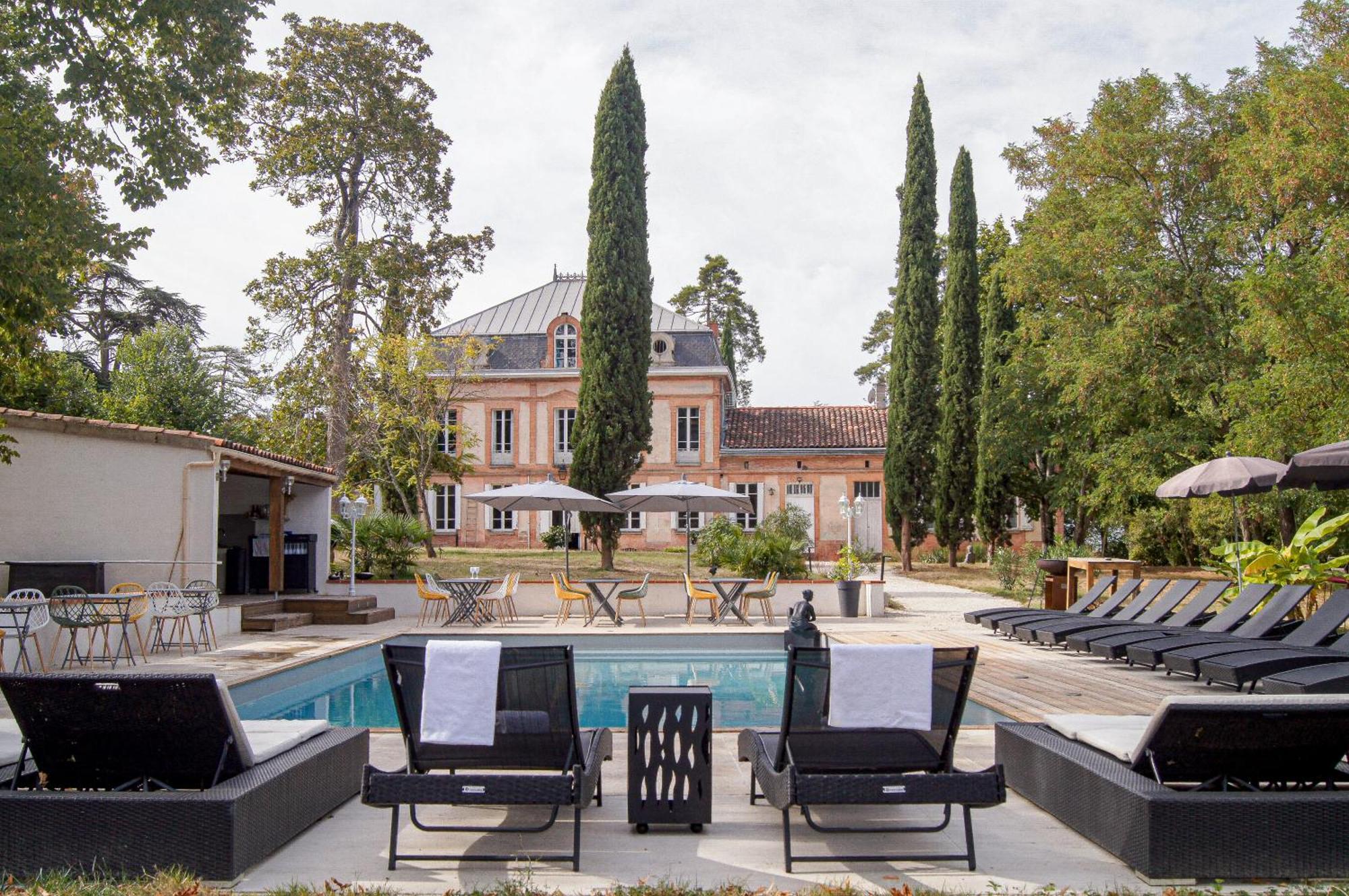Chateau Lamothe Baziege Exteriör bild